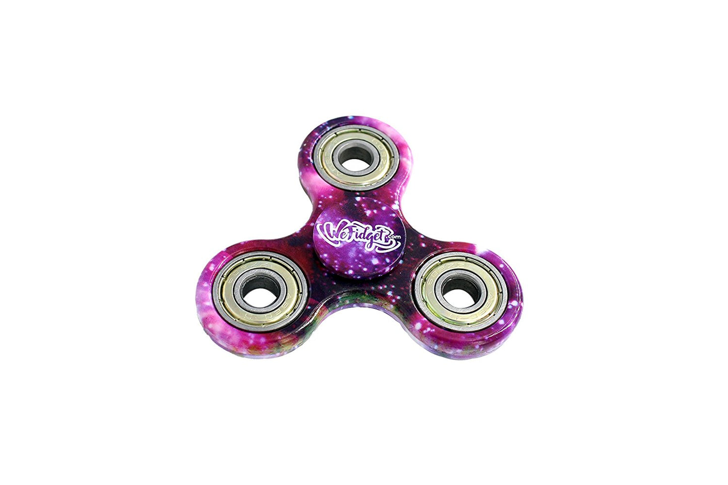 WeFidget's Milky Way New Style Tri-Spinner Fidget Toy with Premium Bearings, Galaxy Themed