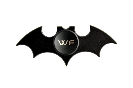 WeFidget's Original Metal BAT Fidget Spinner, Batarang Themed